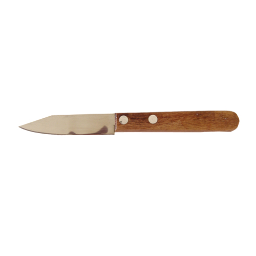 Μαχαίρι Λαβή Ξύλο Ίσιο 8cm