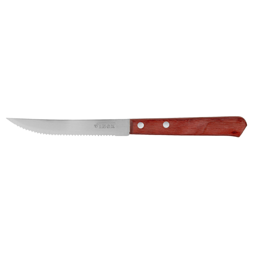 Μαχαίρι Λαβή Πλαστικοποιημένη Πριόνι 13cm