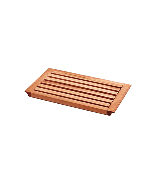 Bisetti Σανίδα Κοπής Ξύλινη Ψωμιού 38x22x2hcm