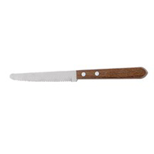 Μαχαίρι Λαβή Ξύλο 104 Δόντι Στρογγυλό 11cm